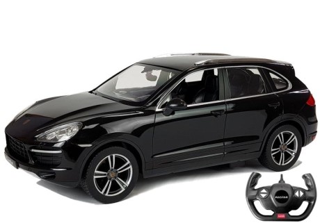 Przejdź do produktu Auto Porsche Cayenne Turbo Zdalnie Sterowane RC Rastar Czarne 1:14