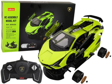 Przejdź do produktu Zestaw Klocki Konstrukcyjne Auto RC Lamborghini Sian FKP 37 Rastar 1:18
