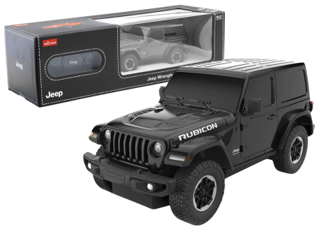 Przejdź do produktu Auto JEEP Wrangler JL Rubicon Zdalnie Sterowany RC Rastar Czarny 1:24