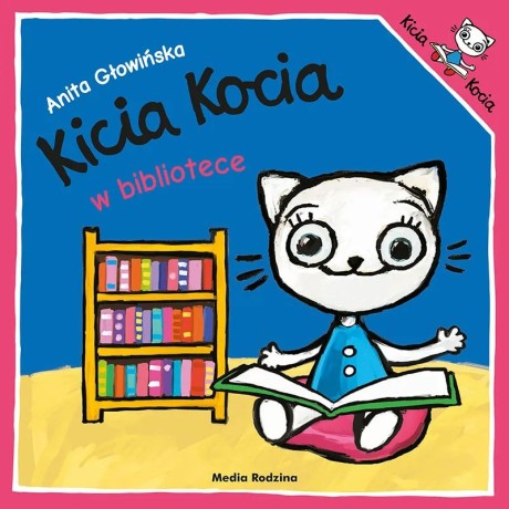 Przejdź do produktu Kicia Kocia w bibliotece — pierwsza wyprawa i karta czytelnicza