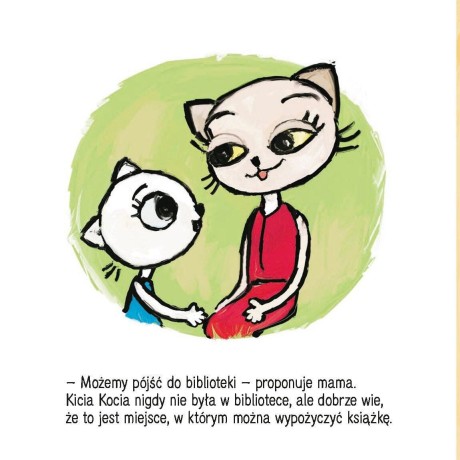 Przejdź do produktu Kicia Kocia w bibliotece — pierwsza wyprawa i karta czytelnicza