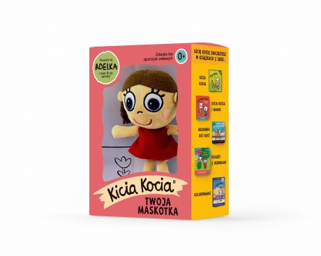 Przejdź do produktu Kicia Kocia - maskotka Adelka w pudełku