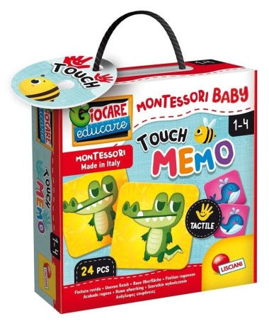 Przejdź do produktu Montessori Baby Touch - Gra pamięciowa