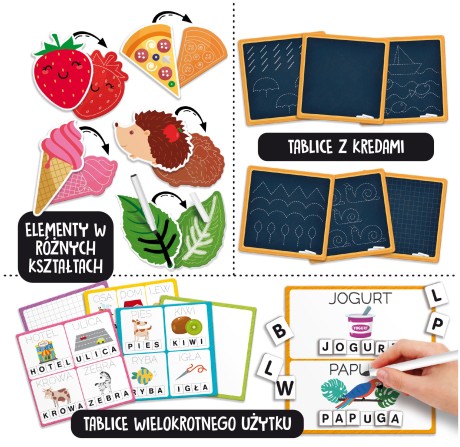 Przejdź do produktu Lisciani Montessori - Tablice edukacyjne