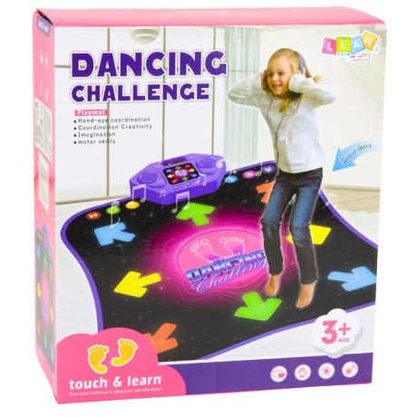 Przejdź do produktu Mata Taneczna Muzyczna Bluetooth 5 Trybów 8 Strzałek 3 Poziomy Trudności