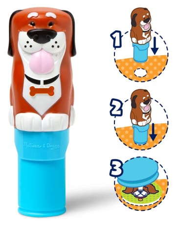 Przejdź do produktu Melissa & Doug: Świat Naklejek – Piesek | kreatywna książeczka z naklejkami dla dzieci 3+