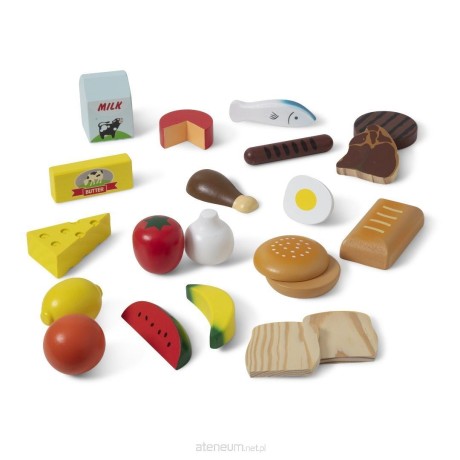 Przejdź do produktu Melissa & Doug: Drewniany Zestaw Jedzenia — Edukacyjna Kuchnia dla Dzieci
