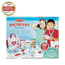 Przejdź do produktu Mellisa & Doug — Zestaw lekarski edukacyjny dla dzieci "Mały Doktor"