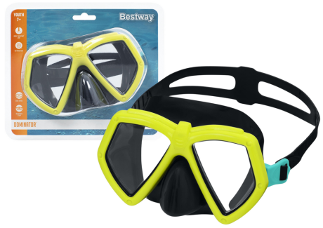 Przejdź do produktu Maska Okulary Do Pływania Żółte Bestway 22040