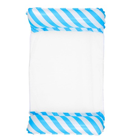 Przejdź do produktu Dmuchany Hamak Wodny Materac Leżak Biało-Niebieski 120x70cm