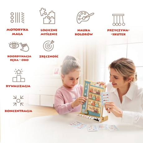 Przejdź do produktu Parking Puzzle — Logiczna układanka z autkami (3+), 20 zadań