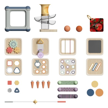 Przejdź do produktu Multifunkcyjna kostka edukacyjna 10 w 1 — zabawka rozwijająca zdolności logiczne i manualne