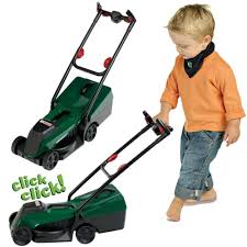 Przejdź do produktu Kosiarka dla dzieci Bosch Klein 2780 – zabawkowa kosiarka ogrodowa z efektami dźwiękowymi