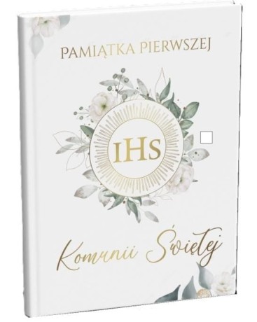 Przejdź do produktu Pamiątka Komunijna — Książeczka A5 z Kopertą i Ilustracjami