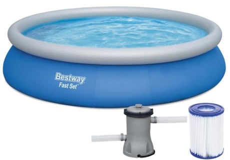 Przejdź do produktu Basen ogrodowy rozporowy 457 x 84 cm 9w1 Bestway 57313