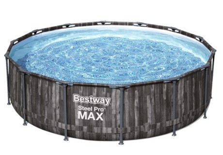 Przejdź do produktu Basen Ogrodowy Stelażowy 427 x 107 cm Bestway 5614Z