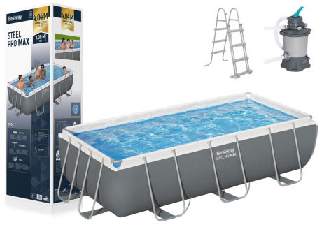 Przejdź do produktu Basen Stelażowy 404 x 201 x 100 cm Bestway 56442
