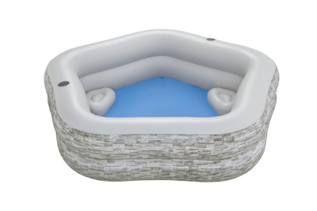 Przejdź do produktu Dmuchany Basen Ogrodowy 213x 206x 53 cm  Bestway 54423
