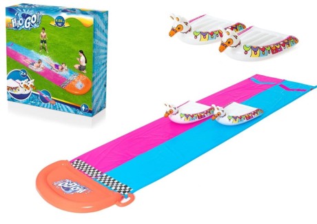 Przejdź do produktu Ślizgawka Wodna Podwójna 4,88 m Bestway 52320