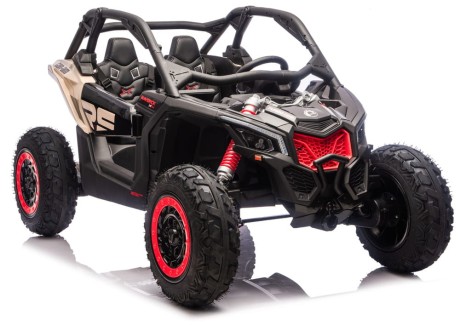 Przejdź do produktu Maverick CAN-AM Turbo RR STRONG AIR – Elektryczne Auto Na Akumulator 4x200W, Pilot 2.4G, Pompowane Koła, 2x24V/7Ah, Do 50 kg