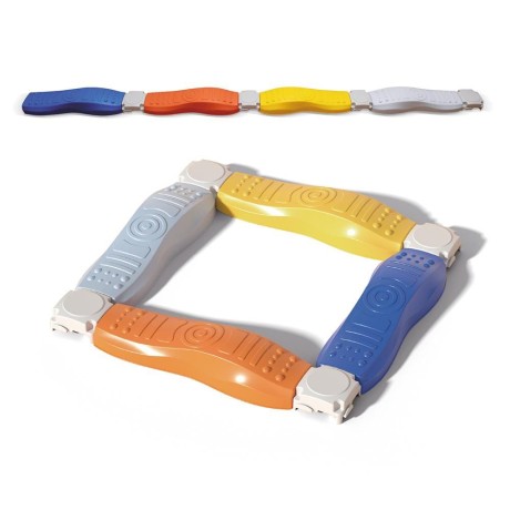 Przejdź do produktu Balansująca ścieżka dla dzieci 3+ Askato – tor równowagi, sensoryczna zabawka ruchowa, rozwój koordynacji