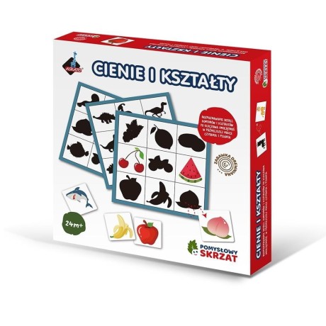 Przejdź do produktu Askato Pomysłowy skrzat cienie i kształty wiek 2+