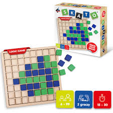 Przejdź do produktu Askato Drewniana gra Skato Askato – edukacyjna gra zręcznościowa dla dzieci 3+