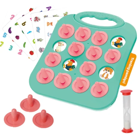 Przejdź do produktu Askato Genialny Dzieciak — Trening Pamięci 3+ (Gra Edukacyjna)