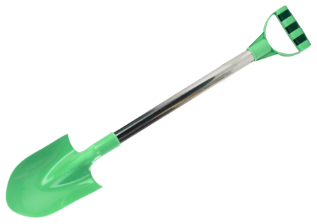 Przejdź do produktu Łopatka Do Piasku Aluminiowa Rączka Pastelowy Zielony 60cm