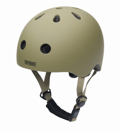 Przejdź do produktu Kask dziecięcy na rower rolki deskorolkę hulajnogę zielony XS Trybike