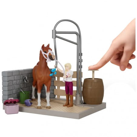 Przejdź do produktu Schleich Horse Club — Myjnia dla koni Sofia z akcesoriami (figurki i zestaw pielęgnacyjny)