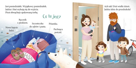Przejdź do produktu Jadzia Pętelka idzie do przedszkola