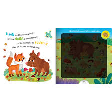 Przejdź do produktu Poszukaj zwierzątek w lesie. Książka z latarką