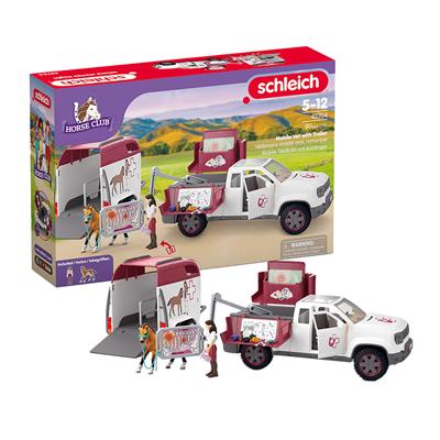 Przejdź do produktu Schleich Horse Club — Mobilna lecznica weterynarza z przyczepą i akcesoriami (42704)