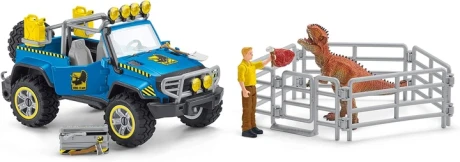 Przejdź do produktu Schleich Dinosaurs – Samochód terenowy z figurką dinozaura 41464