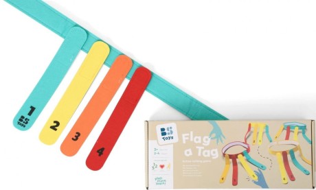 Przejdź do produktu BS Toys Ogonki – gra ruchowa z 12 ogonkami i 4 paskami na rzepy, wiek 3+