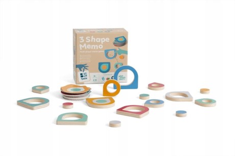 Przejdź do produktu BS Toys Drewniana gra pamięciowo-manipulacyjna „Dopasuj Wzór” (wiek 5+)