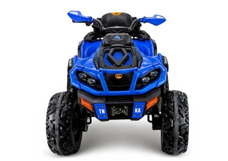 Przejdź do produktu Quad Elektryczny dla Dzieci LEAN CARS XW-08 4x45W 12V – Niebieski (Pilot 2.4G, Bluetooth, LED)