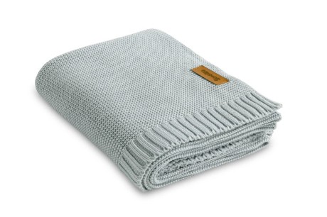 Przejdź do produktu KOCYK BAMBUSOWO-BAWEŁNIANY 80X100 CM BABY GREY