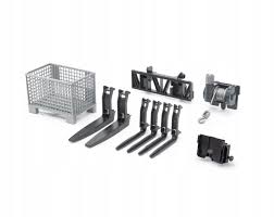 Przejdź do produktu BRUDER BR-02318 Zestaw Akcesoriów Do Załadunku — Wciągarka, Wózek Widłowy, Łącznik i Kosz