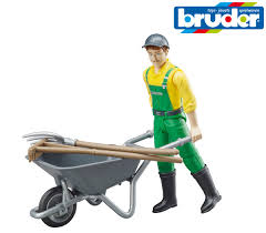 Przejdź do produktu BRUDER Figurka pracownika konserwacji zieleni BR-62610 – postać do modeli ogrodniczych