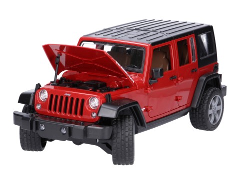 Przejdź do produktu Bruder BR-02525 Jeep Wrangler Unlimited Rubicon – Model samochodu terenowego 1:16 dla dzieci
