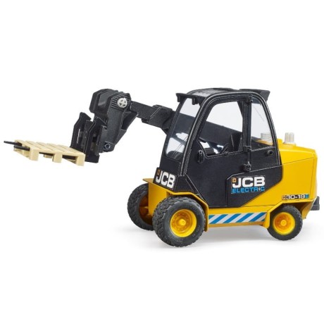 Przejdź do produktu BRUDER BR-02512 JCB Teletruk 1:16 – Wózek z teleskopowym ładowaczem i paletą