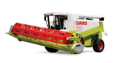 Przejdź do produktu BRUDER  BR-02120 Claas Lexion 480 — Realistyczny Kombajn Rolniczy z Odłączanym Przednim Nóżem i Przyczepką Transportową