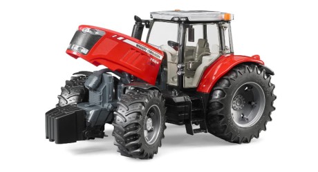 Przejdź do produktu Bruder BR-03046 Traktor Massey Ferguson 7600 – Model zabawkowy 1:16, realistyczne detale