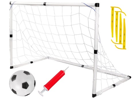Przejdź do produktu Duża Bramka Piłkarska Football Game Piłka Pompka