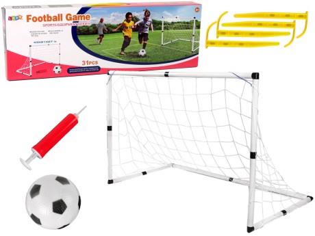 Przejdź do produktu Duża Bramka Piłkarska Football Game Piłka Pompka