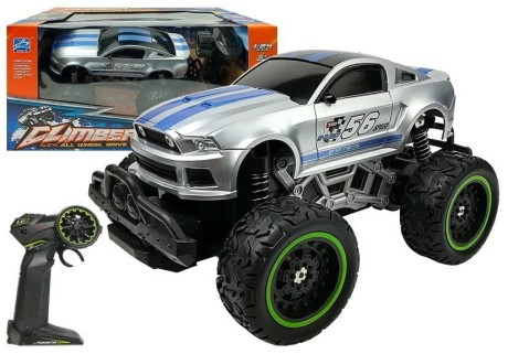 Przejdź do produktu Auto Zdalnie Sterowane R/C 6.5 km/h Wysokie Koła Srebrne