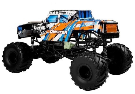 Przejdź do produktu Auto Terenowe Zdalnie Sterowane 2.4G 4x4 Pomarańczowe 57cm