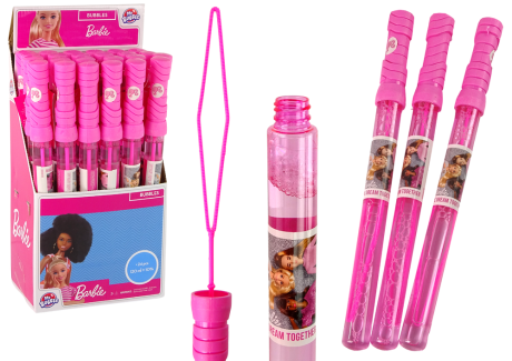 Przejdź do produktu Bańki Mydlane Miecz Barbie 120ml My Bubble Różowy